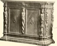 An illustration from De luxe illustrated catalogue of the treasures and antiquities illustrating the golden age of Italian art, belonging to the famous expert and antiquarian, Signor Stefano Bardini, of Florence, Italy; (1918)