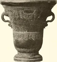An illustration from De luxe illustrated catalogue of the treasures and antiquities illustrating the golden age of Italian art, belonging to the famous expert and antiquarian, Signor Stefano Bardini, of Florence, Italy; (1918)
