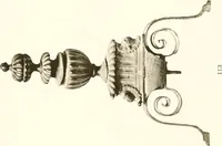 An illustration from De luxe illustrated catalogue of the treasures and antiquities illustrating the golden age of Italian art, belonging to the famous expert and antiquarian, Signor Stefano Bardini, of Florence, Italy; (1918)