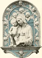 An illustration from De luxe illustrated catalogue of the treasures and antiquities illustrating the golden age of Italian art, belonging to the famous expert and antiquarian, Signor Stefano Bardini, of Florence, Italy; (1918)