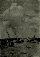 An illustration from De luxe illustrated catalogue of the notable art collection formed by the late George A. Hearn ... to be sold at unrestricted public sale, as directed by the terms of the will, Clarkson Cowl, Herbert Spencer Greims and George E. Schank, executors, on the afternoons and evenings at the places herein stated .. (1918)