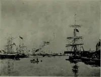 An illustration from De luxe illustrated catalogue of the notable art collection formed by the late George A. Hearn ... to be sold at unrestricted public sale, as directed by the terms of the will, Clarkson Cowl, Herbert Spencer Greims and George E. Schank, executors, on the afternoons and evenings at the places herein stated .. (1918)