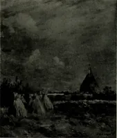 An illustration from De luxe illustrated catalogue of the notable art collection formed by the late George A. Hearn ... to be sold at unrestricted public sale, as directed by the terms of the will, Clarkson Cowl, Herbert Spencer Greims and George E. Schank, executors, on the afternoons and evenings at the places herein stated .. (1918)
