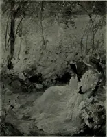 An illustration from De luxe illustrated catalogue of the notable art collection formed by the late George A. Hearn ... to be sold at unrestricted public sale, as directed by the terms of the will, Clarkson Cowl, Herbert Spencer Greims and George E. Schank, executors, on the afternoons and evenings at the places herein stated .. (1918)