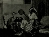 An illustration from De luxe illustrated catalogue of the notable art collection formed by the late George A. Hearn ... to be sold at unrestricted public sale, as directed by the terms of the will, Clarkson Cowl, Herbert Spencer Greims and George E. Schank, executors, on the afternoons and evenings at the places herein stated .. (1918)