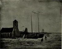An illustration from De luxe illustrated catalogue of the notable art collection formed by the late George A. Hearn ... to be sold at unrestricted public sale, as directed by the terms of the will, Clarkson Cowl, Herbert Spencer Greims and George E. Schank, executors, on the afternoons and evenings at the places herein stated .. (1918)