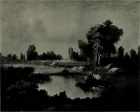 An illustration from De luxe illustrated catalogue of the notable art collection formed by the late George A. Hearn ... to be sold at unrestricted public sale, as directed by the terms of the will, Clarkson Cowl, Herbert Spencer Greims and George E. Schank, executors, on the afternoons and evenings at the places herein stated .. (1918)