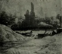 An illustration from De luxe illustrated catalogue of the notable art collection formed by the late George A. Hearn ... to be sold at unrestricted public sale, as directed by the terms of the will, Clarkson Cowl, Herbert Spencer Greims and George E. Schank, executors, on the afternoons and evenings at the places herein stated .. (1918)
