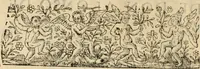 An illustration from De manu regia tractatus : prima[-secunda] pars : inquo, omnium legum regiarum (quibus regi Portugalliae inuictissimo, in causis ecclesiasticis cognitio permissa est) ex iure, priuilegio, consuetudine, seu concordia, sensus, & vera decidendi ratio aperitur (1622)