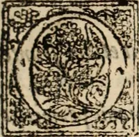 An illustration from De manu regia tractatus : prima[-secunda] pars : inquo, omnium legum regiarum (quibus regi Portugalliae inuictissimo, in causis ecclesiasticis cognitio permissa est) ex iure, priuilegio, consuetudine, seu concordia, sensus, & vera decidendi ratio aperitur (1622)