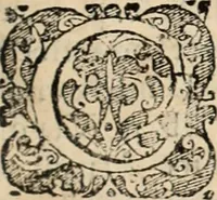 An illustration from De manu regia tractatus : prima[-secunda] pars : inquo, omnium legum regiarum (quibus regi Portugalliae inuictissimo, in causis ecclesiasticis cognitio permissa est) ex iure, priuilegio, consuetudine, seu concordia, sensus, & vera decidendi ratio aperitur (1622)