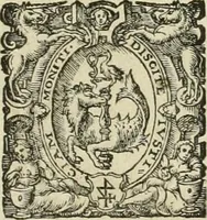 An illustration from De monetis et re nvmaria libri dvo: qvorvm primvs artem cvdendae monetae, secvndvs vero qvaestionvm monetariarvm decisiones continet. His accesservnt tractatvs varii atqve vtiles, necnon consilia, singvlaresqve additiones tam veterum, quàm neotericorum authorum, qui de monetis... scripserunt .. (1591)