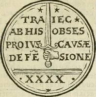 Picture 7 of 34 from De monetis et re nvmaria libri dvo: qvorvm primvs artem cvdendae monetae, secvndvs vero qvaestionvm monetariarvm decisiones continet. His accesservnt tractatvs varii atqve vtiles, necnon consilia, singvlaresqve additiones tam veterum, quàm neotericorum authorum, qui de monetis... scripserunt .. (1591), leaf 84