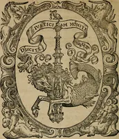 An illustration from De monetis, et re nvmaria, libri dvo... His accesservnt tractatuvs varii ... necnon consilia ... tam veterum quàm neotericorum authorum, qui de monetis ... scripserunt .. (1591)