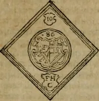 An illustration from De monetis, et re nvmaria, libri dvo... His accesservnt tractatuvs varii ... necnon consilia ... tam veterum quàm neotericorum authorum, qui de monetis ... scripserunt .. (1591)