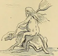 An illustration from Demonology and devil-lore (1879)