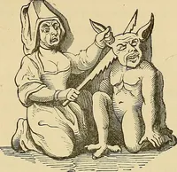 An illustration from Demonology and devil-lore (1879)