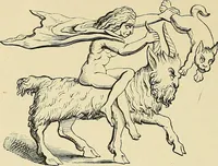 An illustration from Demonology and devil-lore (1879)