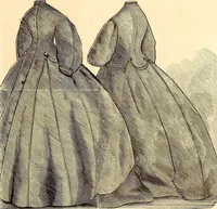 Picture 22 of 64 from Demorest's illustrated monthly and Mme Demorest's mirror of fashions, 1865 April (1865), leaf 10