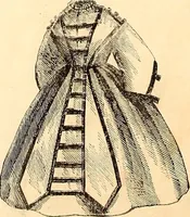Picture 28 of 64 from Demorest's illustrated monthly and Mme Demorest's mirror of fashions, 1865 April (1865), leaf 11