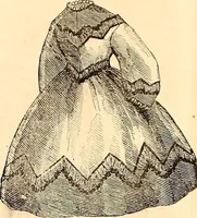 Picture 29 of 64 from Demorest's illustrated monthly and Mme Demorest's mirror of fashions, 1865 April (1865), leaf 11