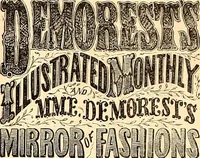 Picture 46 of 64 from Demorest's illustrated monthly and Mme Demorest's mirror of fashions, 1865 April (1865), leaf 21