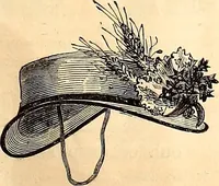 An illustration from Demorest's illustrated monthly and Mme Demorest's mirror of fashions, 1865 April (1865)