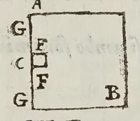 An illustration from De motv natvrali; gravivm solidorvm et liqvidorvm (1646)