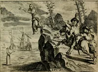 An illustration from Den alderheijlichsten naem voor een nieu-jaer-gift geschoncken aen de ionckheyt, gehoude, weduwen, geestelyke (1647)