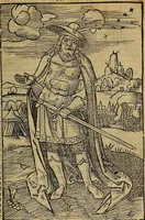 Picture 44 of 167 from Den Bibel, met grooter neersticheyt gecorrigeert : eñ op die canten gheset den ouderdom der werelt : ende hoe lange die gheschiedenissen ende historien der Bibelen elck int zijn voor Christus gheboorte gheweest zijn : ende daer bi vergadert wt fasciculus temporum, ende wt dye cronike va alder werelt, die principael historie der machtiger heydenscher conincrijcke, daer die heylige scrift oock dickwils af vermaent, tot een claerder verstant der Bibelscher historien : ende oock een onderscheyt der tijden te hebben (1535), leaf 146