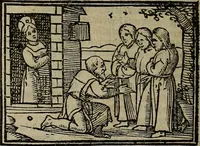 Picture 12 of 167 from Den Bibel, met grooter neersticheyt gecorrigeert : eñ op die canten gheset den ouderdom der werelt : ende hoe lange die gheschiedenissen ende historien der Bibelen elck int zijn voor Christus gheboorte gheweest zijn : ende daer bi vergadert wt fasciculus temporum, ende wt dye cronike va alder werelt, die principael historie der machtiger heydenscher conincrijcke, daer die heylige scrift oock dickwils af vermaent, tot een claerder verstant der Bibelscher historien : ende oock een onderscheyt der tijden te hebben (1535), leaf 15