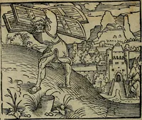 Picture 53 of 167 from Den Bibel, met grooter neersticheyt gecorrigeert : eñ op die canten gheset den ouderdom der werelt : ende hoe lange die gheschiedenissen ende historien der Bibelen elck int zijn voor Christus gheboorte gheweest zijn : ende daer bi vergadert wt fasciculus temporum, ende wt dye cronike va alder werelt, die principael historie der machtiger heydenscher conincrijcke, daer die heylige scrift oock dickwils af vermaent, tot een claerder verstant der Bibelscher historien : ende oock een onderscheyt der tijden te hebben (1535), leaf 175