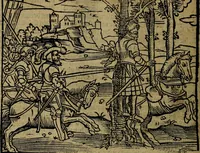 Picture 69 of 167 from Den Bibel, met grooter neersticheyt gecorrigeert : eñ op die canten gheset den ouderdom der werelt : ende hoe lange die gheschiedenissen ende historien der Bibelen elck int zijn voor Christus gheboorte gheweest zijn : ende daer bi vergadert wt fasciculus temporum, ende wt dye cronike va alder werelt, die principael historie der machtiger heydenscher conincrijcke, daer die heylige scrift oock dickwils af vermaent, tot een claerder verstant der Bibelscher historien : ende oock een onderscheyt der tijden te hebben (1535), leaf 219