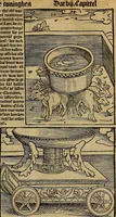 Picture 74 of 167 from Den Bibel, met grooter neersticheyt gecorrigeert : eñ op die canten gheset den ouderdom der werelt : ende hoe lange die gheschiedenissen ende historien der Bibelen elck int zijn voor Christus gheboorte gheweest zijn : ende daer bi vergadert wt fasciculus temporum, ende wt dye cronike va alder werelt, die principael historie der machtiger heydenscher conincrijcke, daer die heylige scrift oock dickwils af vermaent, tot een claerder verstant der Bibelscher historien : ende oock een onderscheyt der tijden te hebben (1535), leaf 232