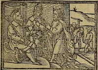 Picture 24 of 167 from Den Bibel, met grooter neersticheyt gecorrigeert : eñ op die canten gheset den ouderdom der werelt : ende hoe lange die gheschiedenissen ende historien der Bibelen elck int zijn voor Christus gheboorte gheweest zijn : ende daer bi vergadert wt fasciculus temporum, ende wt dye cronike va alder werelt, die principael historie der machtiger heydenscher conincrijcke, daer die heylige scrift oock dickwils af vermaent, tot een claerder verstant der Bibelscher historien : ende oock een onderscheyt der tijden te hebben (1535), leaf 46