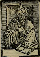 Picture 106 of 167 from Den Bibel, met grooter neersticheyt gecorrigeert : eñ op die canten gheset den ouderdom der werelt : ende hoe lange die gheschiedenissen ende historien der Bibelen elck int zijn voor Christus gheboorte gheweest zijn : ende daer bi vergadert wt fasciculus temporum, ende wt dye cronike va alder werelt, die principael historie der machtiger heydenscher conincrijcke, daer die heylige scrift oock dickwils af vermaent, tot een claerder verstant der Bibelscher historien : ende oock een onderscheyt der tijden te hebben (1535), leaf 563