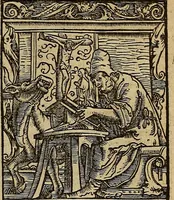 Picture 119 of 167 from Den Bibel, met grooter neersticheyt gecorrigeert : eñ op die canten gheset den ouderdom der werelt : ende hoe lange die gheschiedenissen ende historien der Bibelen elck int zijn voor Christus gheboorte gheweest zijn : ende daer bi vergadert wt fasciculus temporum, ende wt dye cronike va alder werelt, die principael historie der machtiger heydenscher conincrijcke, daer die heylige scrift oock dickwils af vermaent, tot een claerder verstant der Bibelscher historien : ende oock een onderscheyt der tijden te hebben (1535), leaf 746