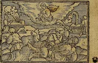 Picture 8 of 167 from Den Bibel, met grooter neersticheyt gecorrigeert : eñ op die canten gheset den ouderdom der werelt : ende hoe lange die gheschiedenissen ende historien der Bibelen elck int zijn voor Christus gheboorte gheweest zijn : ende daer bi vergadert wt fasciculus temporum, ende wt dye cronike va alder werelt, die principael historie der machtiger heydenscher conincrijcke, daer die heylige scrift oock dickwils af vermaent, tot een claerder verstant der Bibelscher historien : ende oock een onderscheyt der tijden te hebben (1535), leaf 8
