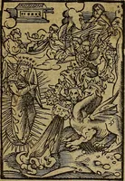 Picture 158 of 167 from Den Bibel, met grooter neersticheyt gecorrigeert : eñ op die canten gheset den ouderdom der werelt : ende hoe lange die gheschiedenissen ende historien der Bibelen elck int zijn voor Christus gheboorte gheweest zijn : ende daer bi vergadert wt fasciculus temporum, ende wt dye cronike va alder werelt, die principael historie der machtiger heydenscher conincrijcke, daer die heylige scrift oock dickwils af vermaent, tot een claerder verstant der Bibelscher historien : ende oock een onderscheyt der tijden te hebben (1535), leaf 880