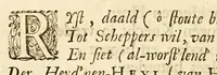 An illustration from Den distelvink. ... (1649)