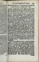 An illustration from Den Engelsen en Munstersen oorlogh t'egen de Vrye Vereenighde Nederlanden : beginnede in den jare 1664 en eyndigende met het sluyten van de vrede tot Breda, anno 1667, in 't kort beschreven : met de autenthijcke stucken en brieven van die geene, die den oorlogh en vredehandel self hebben by gewoont : nebens een inleydingh bevattende de ballinghschap en herstellingh van den tegenwoordigen Koningh van Engelandt (1668)