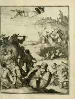 An illustration from Den Hollandischen verre-kyker. Verhalende den tegenwoordigen toestand van ons liefde Vaderland; nevens een hertgrondige waerschouwinge, aen alle goede ingesetenen; (1672)