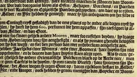 An illustration from De nieuwe bereysde wereldt ofte een korte en bondige beschryvinghe van alle landen en coningrijcken van dien. : Waer inne yder bysonderlijck zijn manieren van leven, religien, huyschoudinge en vrucktbaerheyt haerder landen werden aengewesen : mitsgaders aller pausen, keysers, konigen en vorsten successie, begin en eynde. (1662)