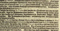 An illustration from De nieuwe bereysde wereldt ofte een korte en bondige beschryvinghe van alle landen en coningrijcken van dien. : Waer inne yder bysonderlijck zijn manieren van leven, religien, huyschoudinge en vrucktbaerheyt haerder landen werden aengewesen : mitsgaders aller pausen, keysers, konigen en vorsten successie, begin en eynde. (1662)