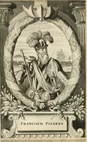 Picture 87 of 130 from De nieuwe en onbekende weereld, of, Beschryving van America en 't zuid-land : vervaetende d'oorsprong der Americaenen en zuid-landers, gedenkwaerdige togten derwaerds, gelegendheid der vaste kusten, eilanden, steden, sterkten, dorpen, tempels, bergen, fonteinen, stroomen, huisen, de natuur van beesten, boomen, planten en vreemde gewasschen, Gods-dienst en zeden, wonderlijke voorvallen, vereeuwde en nieuwe oorlogen: verciert met af-beeldsels na 't leven in America gemaekt, (1671), leaf 410