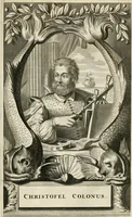 Picture 9 of 130 from De nieuwe en onbekende weereld, of, Beschryving van America en 't zuid-land : vervaetende d'oorsprong der Americaenen en zuid-landers, gedenkwaerdige togten derwaerds, gelegendheid der vaste kusten, eilanden, steden, sterkten, dorpen, tempels, bergen, fonteinen, stroomen, huisen, de natuur van beesten, boomen, planten en vreemde gewasschen, Gods-dienst en zeden, wonderlijke voorvallen, vereeuwde en nieuwe oorlogen: verciert met af-beeldsels na 't leven in America gemaekt, (1671), leaf 58