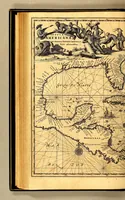 An illustration from De Nieuwe en onbekende Weereld: of Beschryving van America en 't Zuid-Land, : vervaetende d'oorsprong der Americænen en Zuid-Landers, gedenkwaerdige togten derwaerds, gelegendheid der vaste kusten, eilanden, steden, sterkten, dorpen, tempels, bergen, fonteinen, stroomen, huisen, de natuur van beesten, boomen, planten en vreemde gewasschen, gods-dienst en zeden, wonderlijke voorvallen, vereeuwde en nieuwe oorloogen: Verciert met af-beeldsels na 't leven in America gemaekt, (1671)
