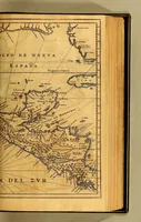 An illustration from De Nieuwe en onbekende Weereld: of Beschryving van America en 't Zuid-Land, : vervaetende d'oorsprong der Americænen en Zuid-Landers, gedenkwaerdige togten derwaerds, gelegendheid der vaste kusten, eilanden, steden, sterkten, dorpen, tempels, bergen, fonteinen, stroomen, huisen, de natuur van beesten, boomen, planten en vreemde gewasschen, gods-dienst en zeden, wonderlijke voorvallen, vereeuwde en nieuwe oorloogen: Verciert met af-beeldsels na 't leven in America gemaekt, (1671)