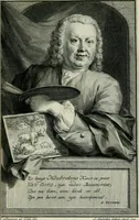 An illustration from De nieuwe schouburg der Nederlantsche kunstschilders en schilderessen: waer in levens-en kunstbedryven der tans levende en reets overleedene schilders, die van Houbraken, noch eenig ander schryver, zyn aengeteekend, verhaelt worden (1750)