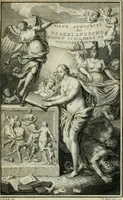 An illustration from De nieuwe schouburg der Nederlantsche kunstschilders en schilderessen: waer in levens-en kunstbedryven der tans levende en reets overleedene schilders, die van Houbraken, noch eenig ander schryver, zyn aengeteekend, verhaelt worden (1750)
